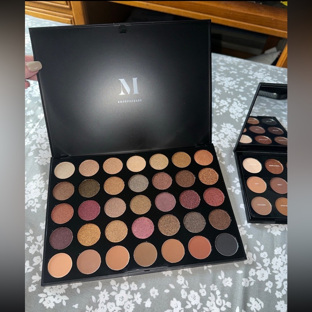 Morphe Eyeshadow Pallets Makeup Bundle